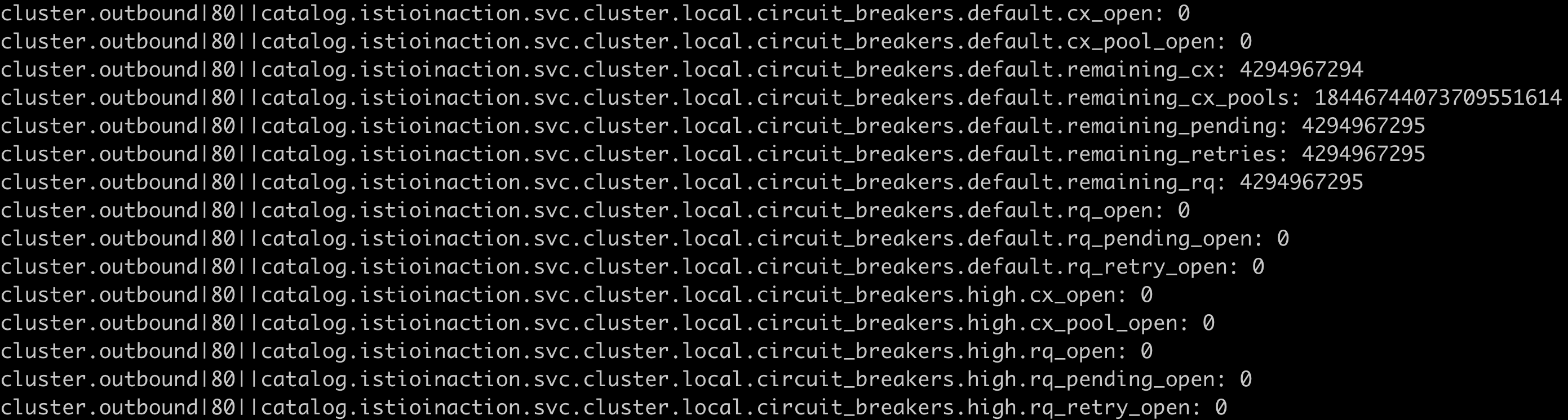 circuit_break 정보